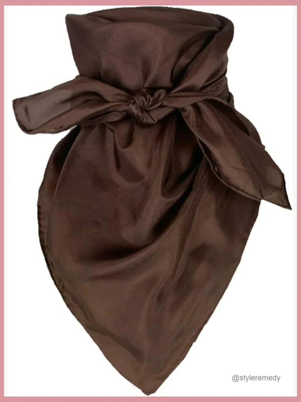 100% Silk XL Lightweight Bandana Scarf Square 42